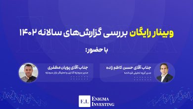 وبینار بررسی گزارش سالانهها