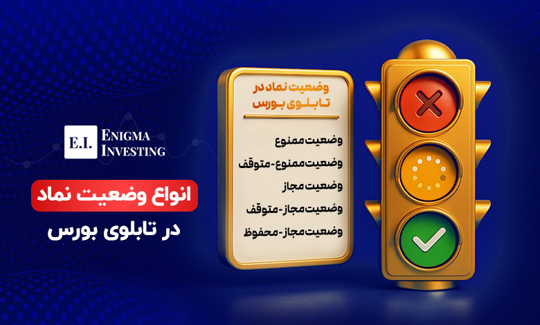 بررسی انواع وضعیت نماد در بورس