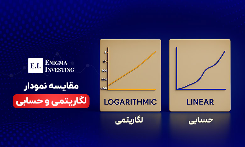 نمودار حسابی بهتر است یا لگاریتمی