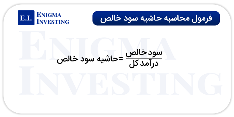فرمول محاسبه حاشیه سود خالص