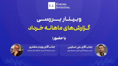 وبینار بررسی گزارش خرداد 1404