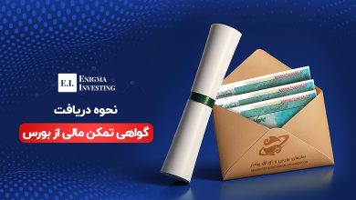 گواهی تمکن مالی از بورس