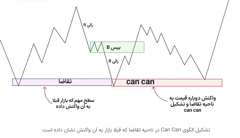 محل شکلگیری الگو Can Can